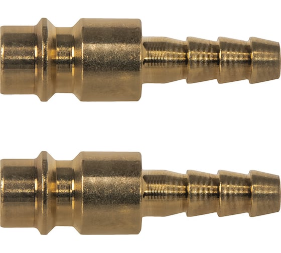 Фитинг-переходник EQ-6 (папа EURO - папа елочка 6 мм; 2 шт.) Quattro Elementi 771-091