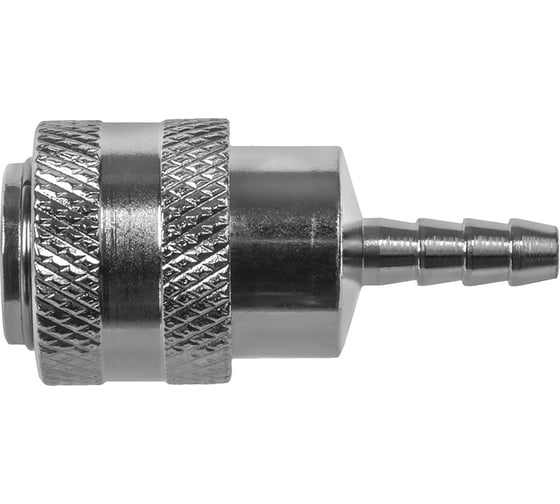 Фитинг-переходник EQ-7 (мама EURO - папа елочка 6 мм) Quattro Elementi 771-107