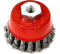 Щетка чашечная жгутовая 75 мм, М14, сталь 0.5 мм для УШМ SIT 0326
