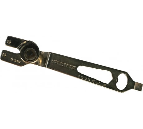 Ключ универсальный (15-52 мм) для планшайб УШМ ПРАКТИКА 777-017