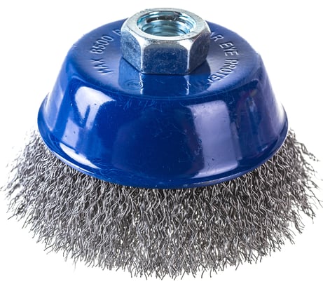 Кордщетка чашеобразная мягкая (90 мм; М14) ПРАКТИКА 032-447