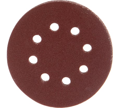 Круг шлифовальный на липкой основе (5 шт; 125 мм; Р120) ПРАКТИКА 031-518