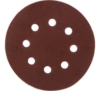 Круг шлифовальный на липкой основе (5 шт; 125 мм; Р180) ПРАКТИКА 031-525