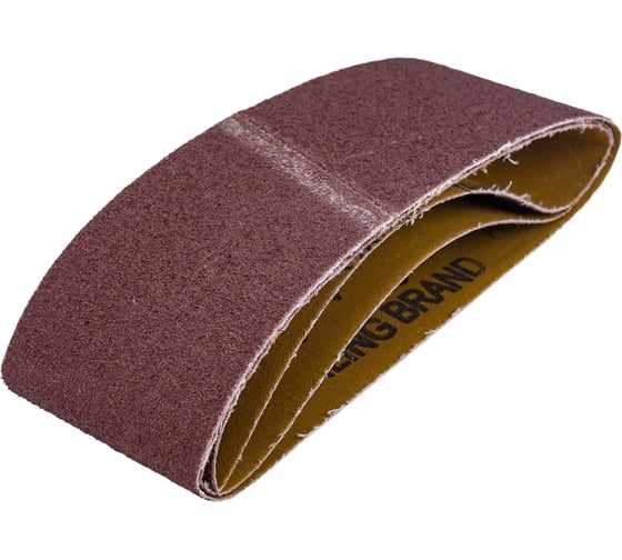 Лента шлифовальная (3 шт; 75х457 мм; P40) ПРАКТИКА 031-211
