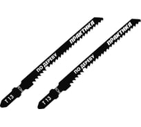 Пилка (2 шт; T13) для лобзиков ПРАКТИКА 036-100