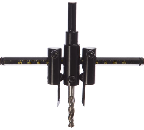 Сверло по дереву регулируемое балеринка (30-120 мм) ПРАКТИКА 032-621