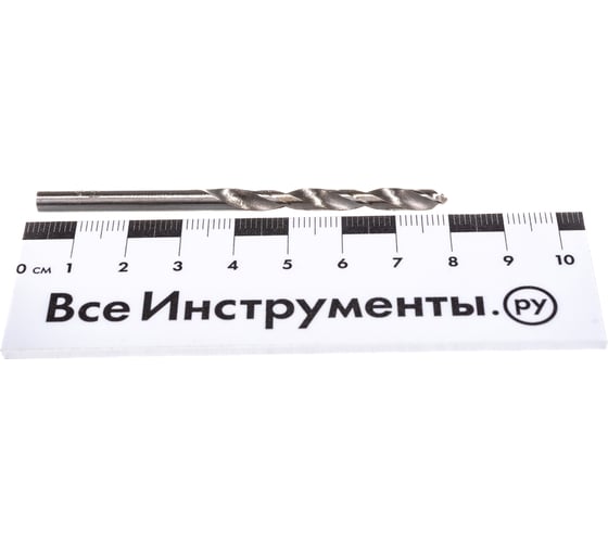 Сверло по металлу (4.5х80 мм) ПРАКТИКА 033-222