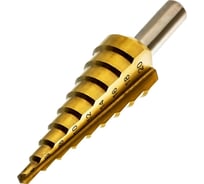 Сверло ступенчатое (4-20 мм; шаг 2 мм) ПРАКТИКА 036-476