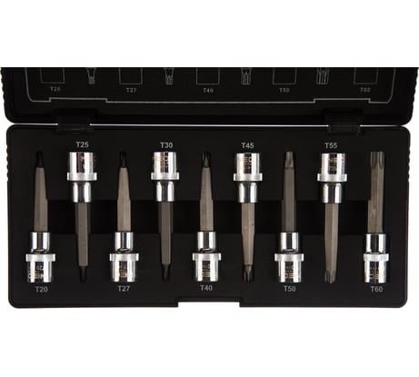 Головки сменные с насадкой Torx NEO Tools 100мм 9 шт 08-708