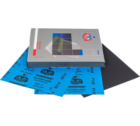 Водостойкая абразивная бумага 991 (50 шт; Р120; 230x280 мм) STARCKE 130976