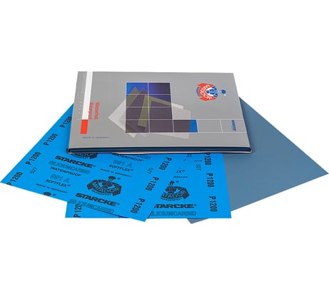 Водостойкая абразивная бумага 991 (50 шт; Р1200; 230x280 мм) STARCKE 133771