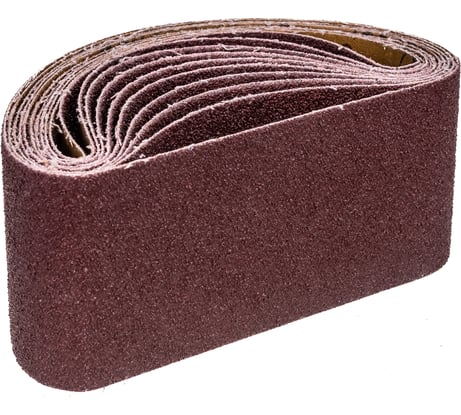 Лента шлифовальная (10 шт; 75х457 мм; P40) ПРАКТИКА 032-867