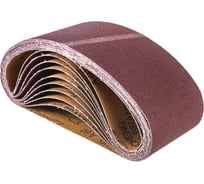 Лента шлифовальная (10 шт; 100х610 мм; P60) ПРАКТИКА 037-916