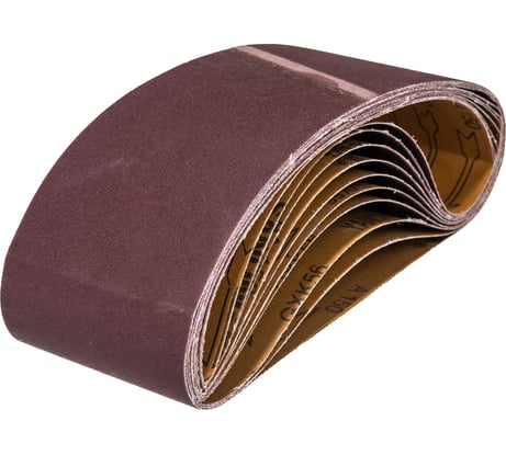 Лента шлифовальная (10 шт; 100х610 мм; P150) ПРАКТИКА 037-954