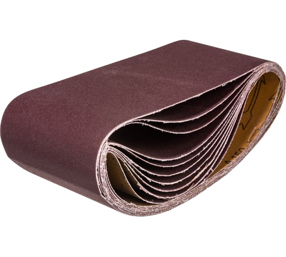 Лента шлифовальная (10 шт; 100х610 мм; P150) ПРАКТИКА 037-954