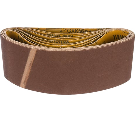 Лента шлифовальная (10 шт; 100х610 мм; P120) ПРАКТИКА 037-947