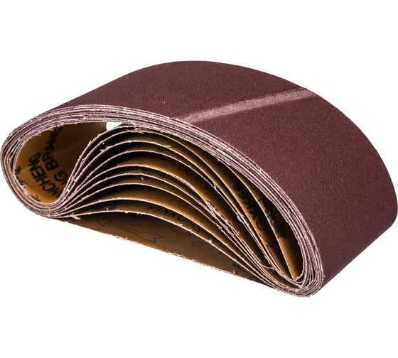Лента шлифовальная (10 шт; 100х610 мм; P100) ПРАКТИКА 037-930