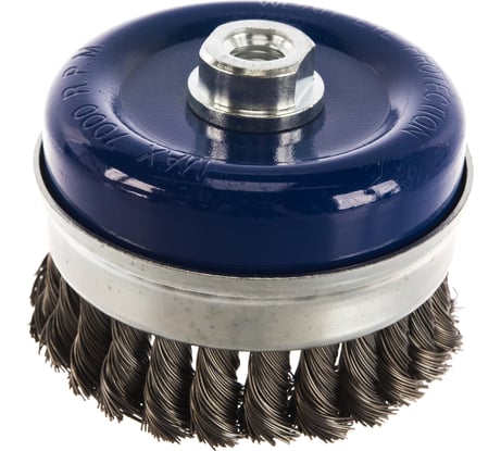 Кордщетка чашеобразная витая (100 мм; М14) для УШМ ПРАКТИКА 773-316