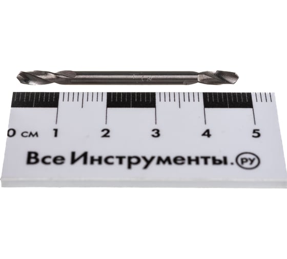 Сверло по металлу двустороннее (2 шт; 3.2 мм) ПРАКТИКА 037-763
