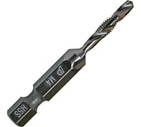 Сверло-метчик М4 (52 мм; HEX 1/4) ПРАКТИКА 774-979