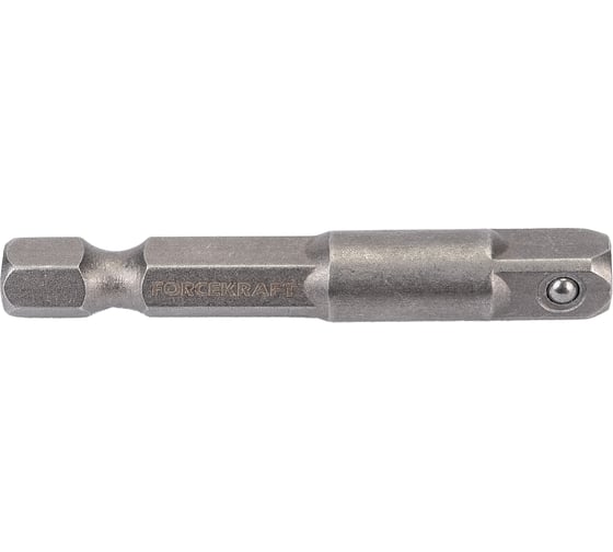 Адаптер-переходник под шуруповерт 1/4''DR, l-50 мм fk-8092250 Forcekraft 52291 1