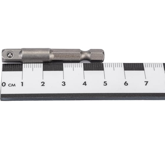 Адаптер-переходник под шуруповерт 1/4''DR, l-50 мм fk-8092250 Forcekraft 52291