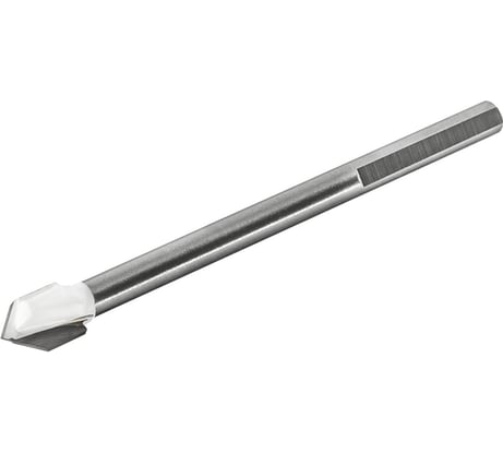 Сверло по стеклу и кафелю Профи V-тип (10х96 мм) ПРАКТИКА 775-112