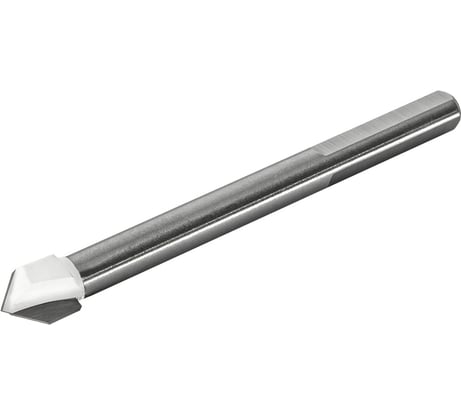 Сверло по стеклу и кафелю Профи V-тип (12х96 мм) ПРАКТИКА 775-129