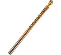 Сверло фрезеровальное универсальное (4х75 мм) ПРАКТИКА 774-412