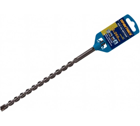 Бур по бетону серия Профи (12х260 мм; SDS-plus) ПРАКТИКА 033-703