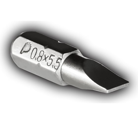 Бита SL 0.8x5.5 Профи (2 шт; 25 мм) ПРАКТИКА 034-878