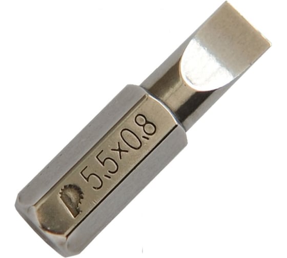 Бита SL 0.8x5.5 Профи (20 шт; 25 мм) ПРАКТИКА 034-908 1