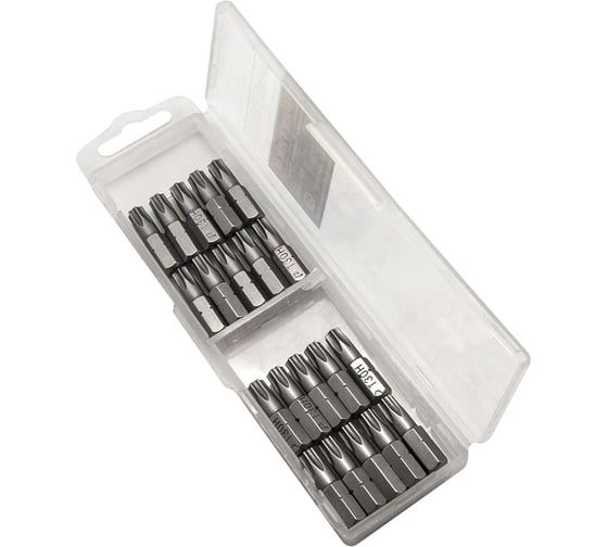 Бита T-30 Профи (20 шт; 25 мм) ПРАКТИКА 641-442