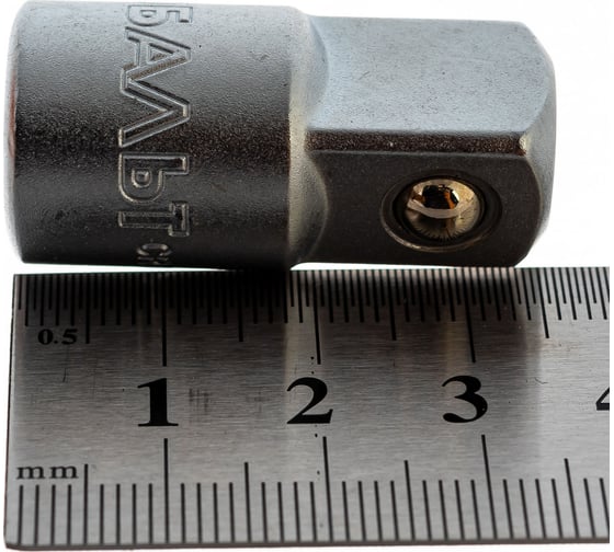 Адаптер КОБАЛЬТ F 3/8 x M 1/2, Cr-V 642-784
