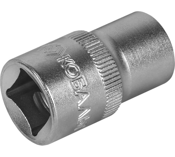 Торцевая головка КОБАЛЬТ 1/2, 13мм, Cr-V 643-064