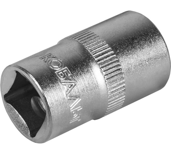 Торцевая голвока КОБАЛЬТ 1/2, 16мм, Cr-V 643-095