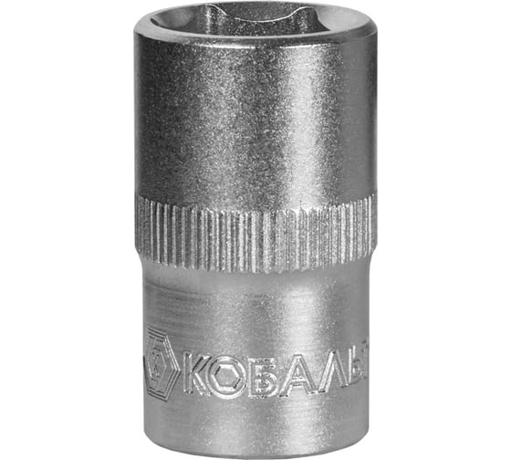Торцевая голвока КОБАЛЬТ 1/2, 16мм, Cr-V 643-095