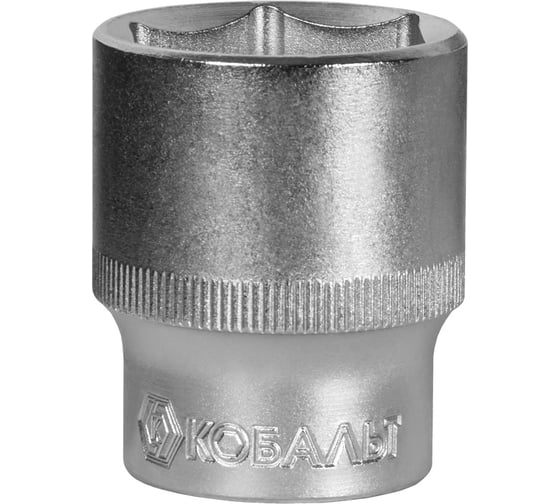 Торцевая головка КОБАЛЬТ 1/2, 27мм, Cr-V 643-163