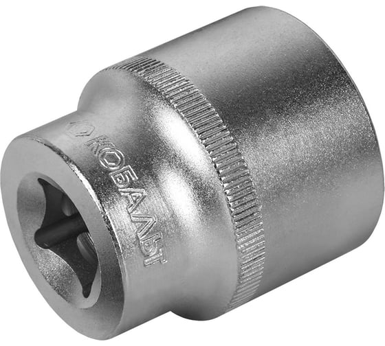 Торцевая головка КОБАЛЬТ 1/2, 30мм, Cr-V 643-170