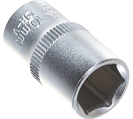 Торцевая головка КОБАЛЬТ 1/4, 10мм, Cr-V 643-286