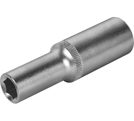Глубокая торцевая головка КОБАЛЬТ 1/2, 10мм, Cr-V 644-016