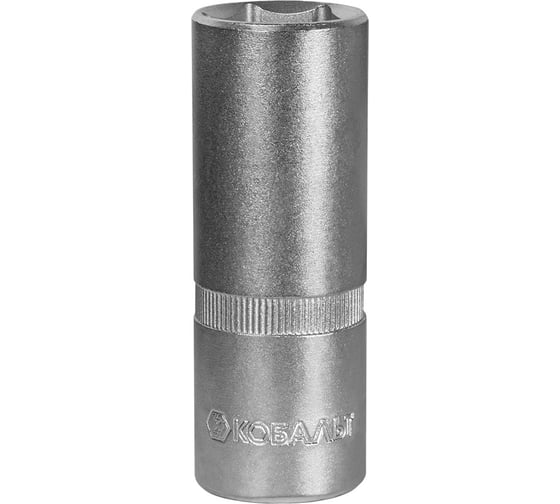 Глубокая торцевая головка КОБАЛЬТ 1/2, 21мм, Cr-V 644-115