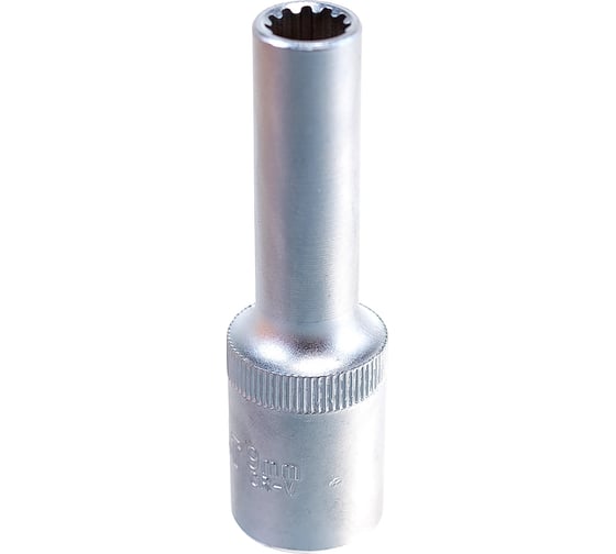 Головка торцевая универсальная (9мм, 1/2", SPLINE, Cr-V) КОБАЛЬТ 643-712 1