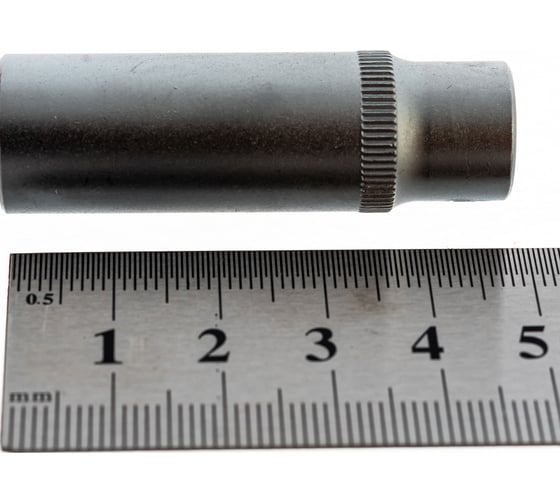 Глубокая торцевая головка КОБАЛЬТ 1/4, 11мм, Cr-V 643-958