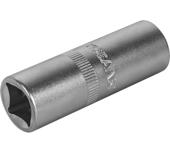 Головка торцевая свечная (1/2", 16мм, Cr-V) КОБАЛЬТ 643-477