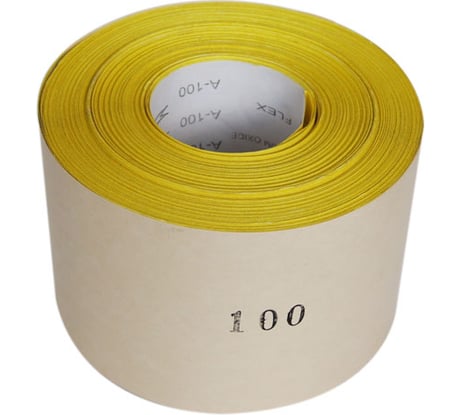 Бумага наждачная на бумажной основе №12 (115 мм х 50 м; P100; рулон) SANTOOL 061215-050-100