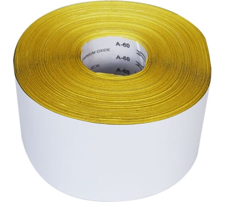 Бумага наждачная на бумажной основе №16 (115 мм х 50 м; P80; рулон) SANTOOL 061215-050-080