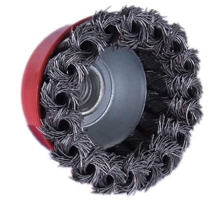 Щетка чашечная (75 мм; М14) для болгарки SANTOOL 060705-014-075