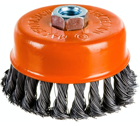 Щетка чашечная (100 мм; М14) для болгарки SANTOOL 060705-014-100