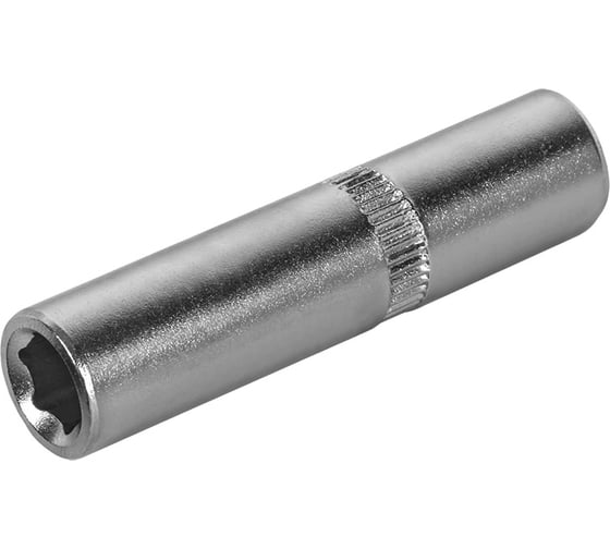 Глубокая торцевая головка 1/4, 7мм, Cr-V КОБАЛЬТ 643-910 1